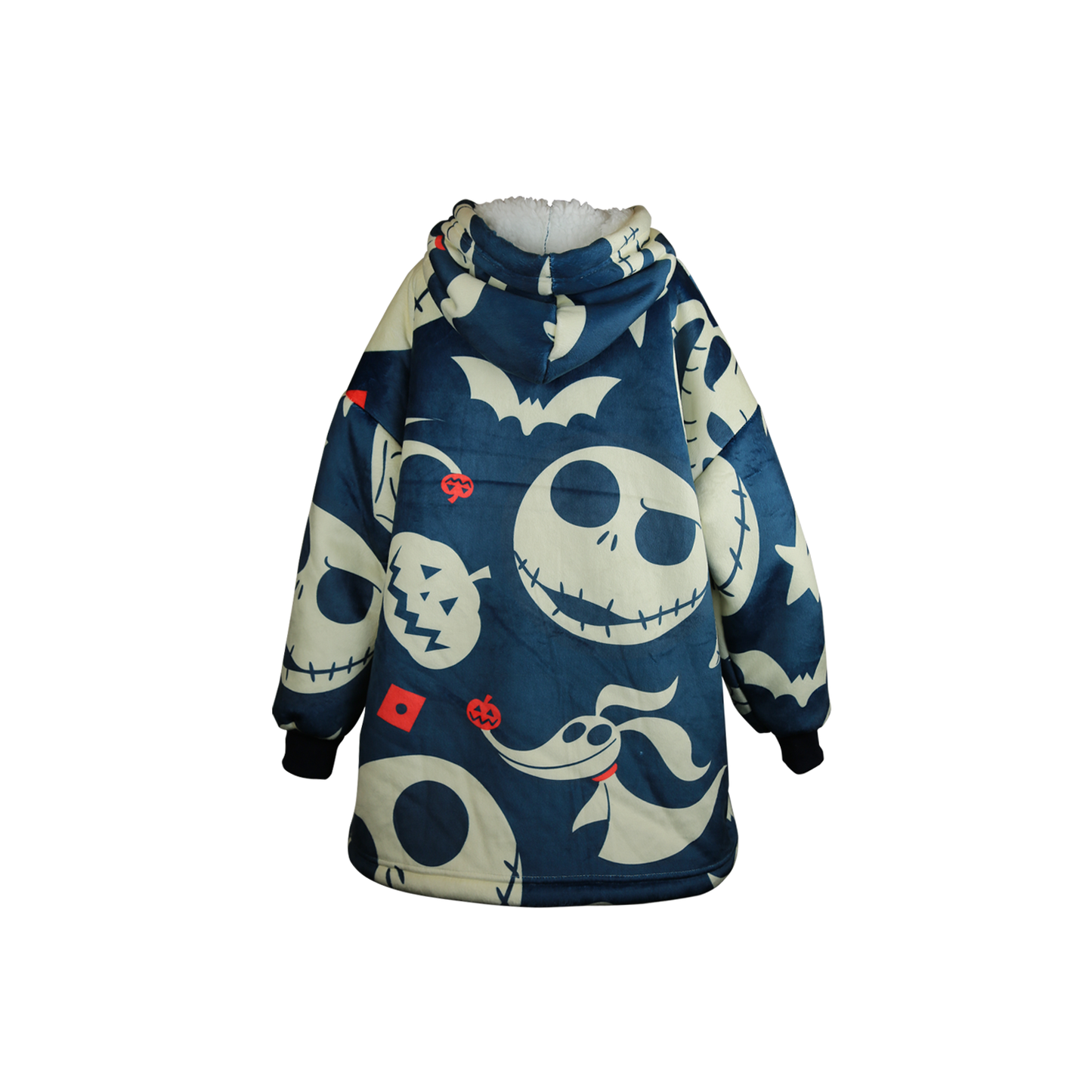 Pattern Youth Blanket Hoodie
