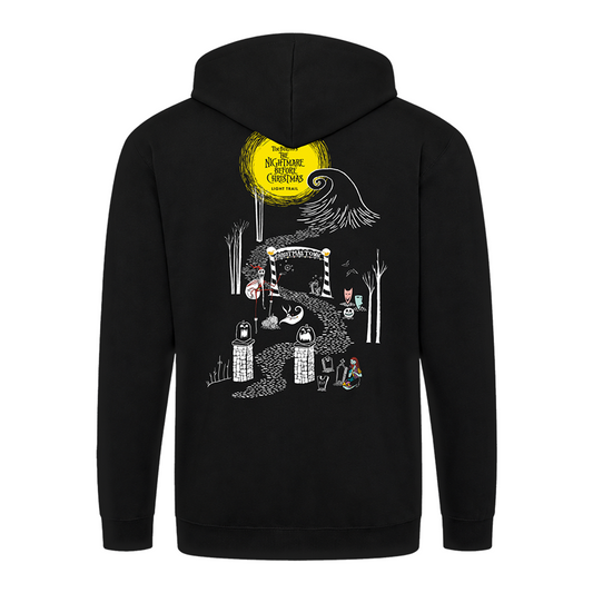 Light Trail Key Art Zip Hoodie