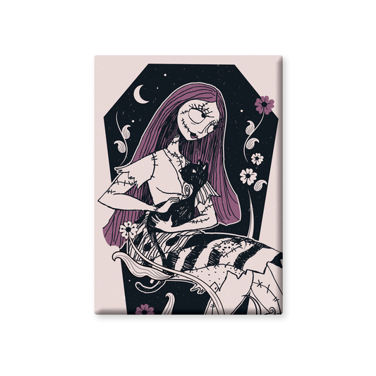 Sally Together Forever Button Magnet