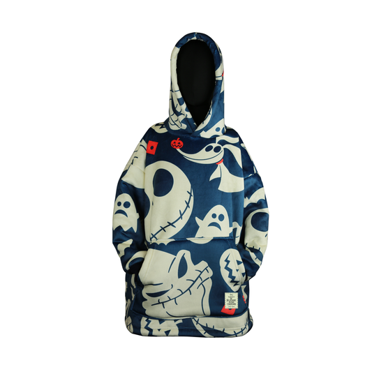 Pattern Youth Blanket Hoodie